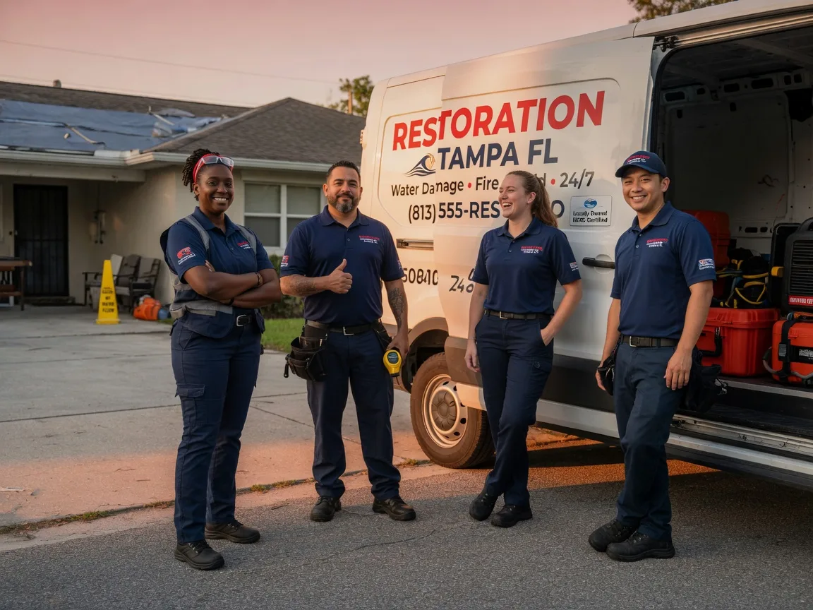 Water Damage Restoration company in Redwater, TX